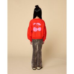 Alternative view of Petit Blush Wide Leg Pants Cherry AOP