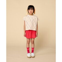 Petit Blush Mini Smock Skirt Berry Blush