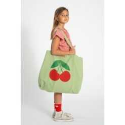 Alternative view of Piupiuchick XL bag light olive cherry print