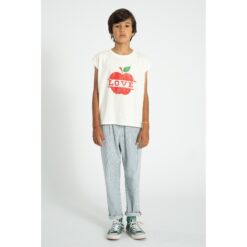 Alternative view of piupiuchick unisex trousers indigo stripes