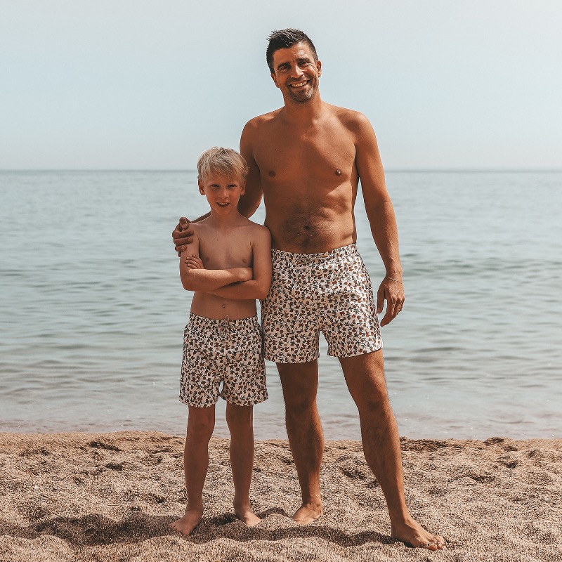 Salted Stories Pommegranate Swim Short Men - Afbeelding 5