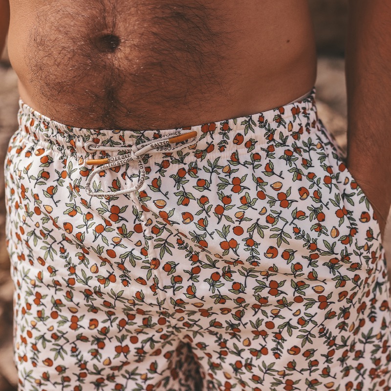 Salted Stories Pommegranate Swim Short Men - Afbeelding 2