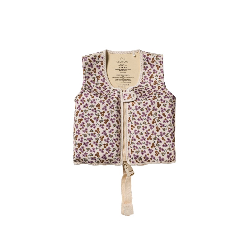 Salted Stories Sparkly Flowers Floating Vest