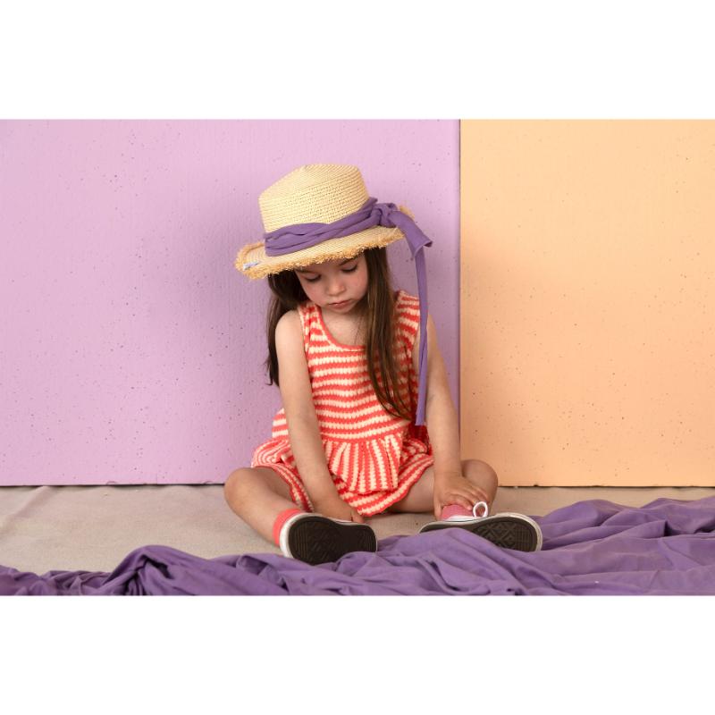 Nixnut Fix Short Coral Stripe - Afbeelding 4