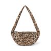 Studio Noos Brown Leopard Cotton Mini Cross Body Bag