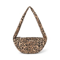 Studio Noos Brown Leopard Cotton Mini Cross Body Bag