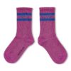 Petit Blush Sport Socks Rose Dazling Blue