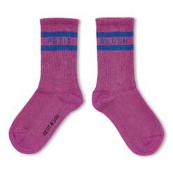 Petit Blush Sport Socks Rose Dazling Blue