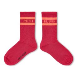 Petit Blush Sport Socks Raspberry Neon Orange
