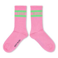 Petit Blush Sport Socks Lemonade Neon Green