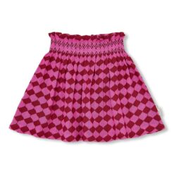Petit Blush Mini Smock Skirt Berry Blush