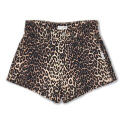 Petit Blush Jeans Short Leopard
