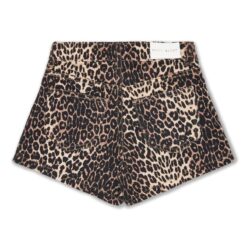 Petit Blush Jeans Short Leopard