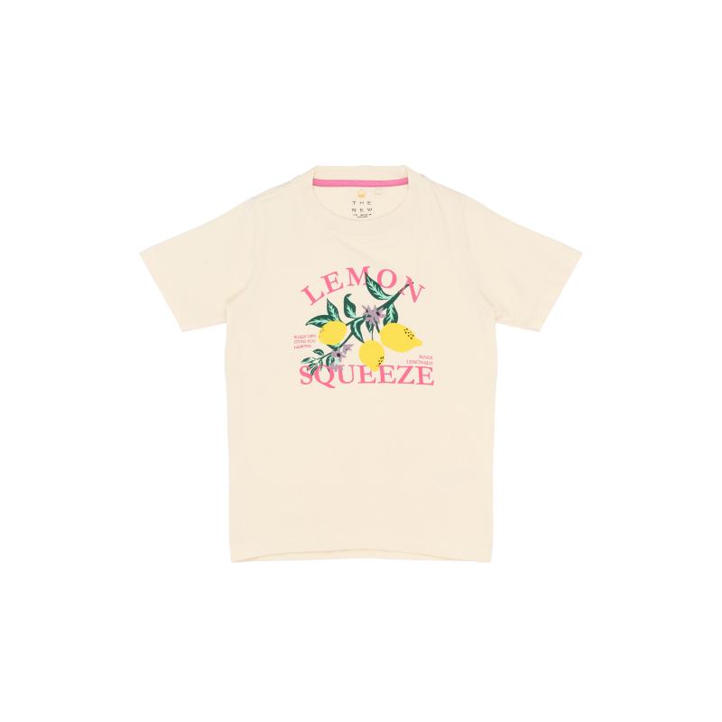 THE NEW Sabrina T-shirt Gardenia