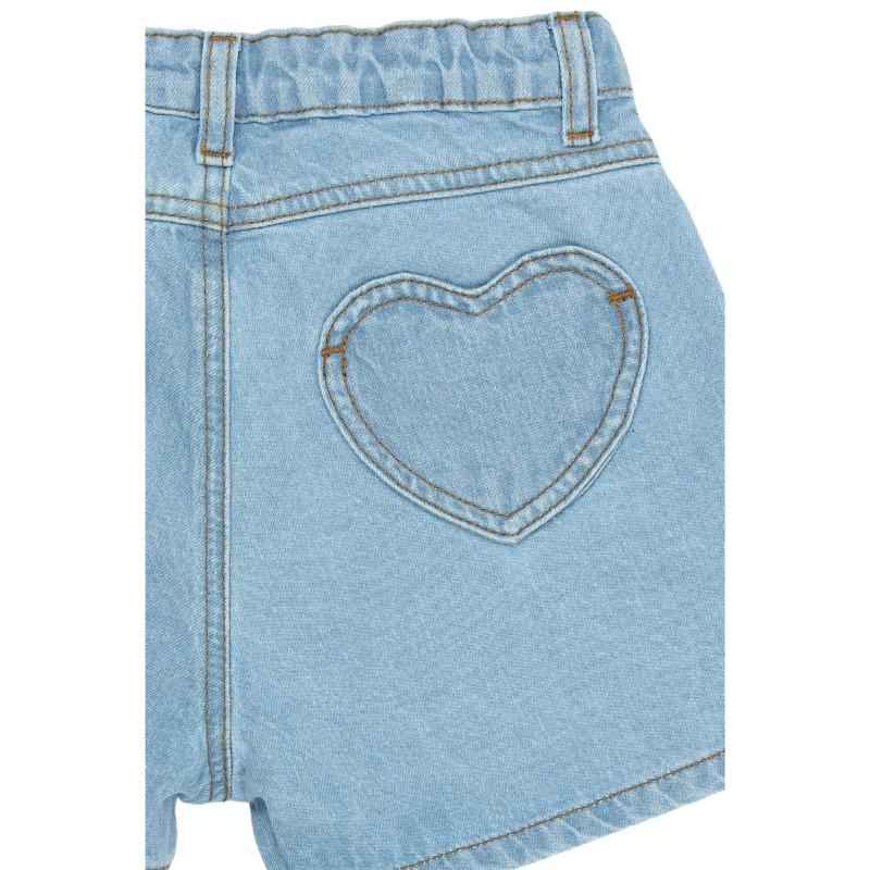 THE NEW Samantha Short Light blue denim - Afbeelding 3