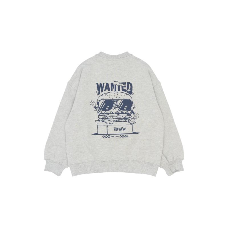 THE NEW Stevie Sweatshirt Light Grey Melange - Afbeelding 2