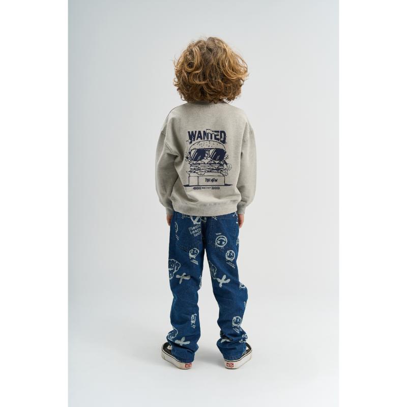 THE NEW Stevie Sweatshirt Light Grey Melange