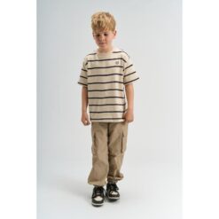 THE NEW Sloane Tee Gardenia Striped