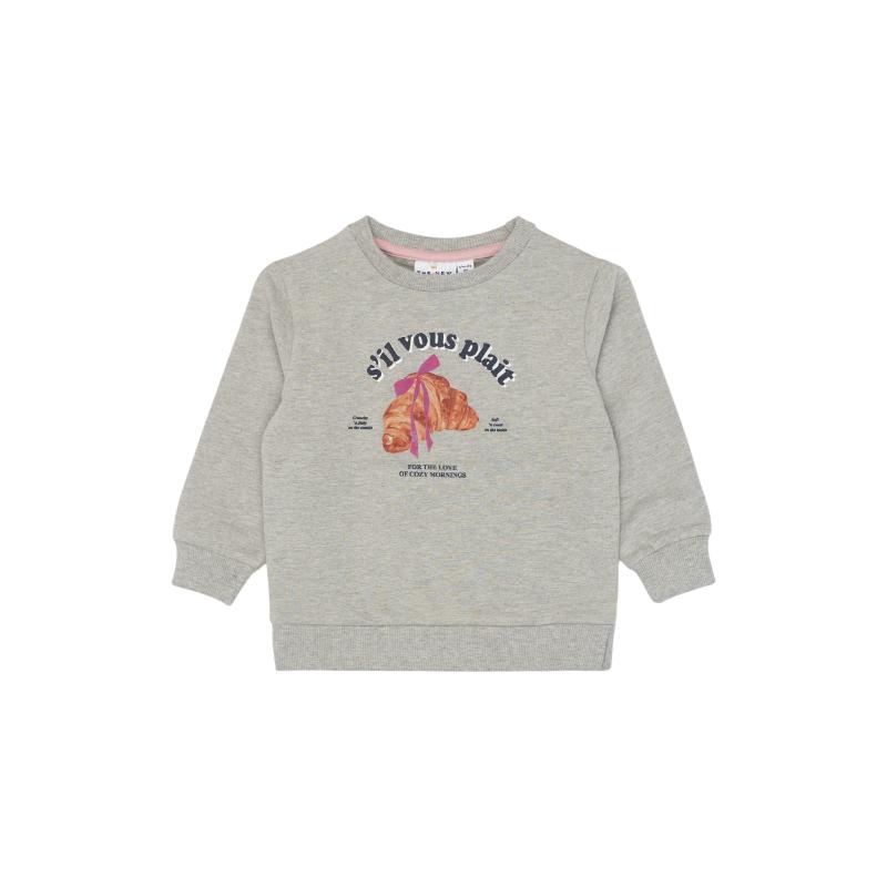 THE NEW Solvej Sweatshirt Light Grey Melange
