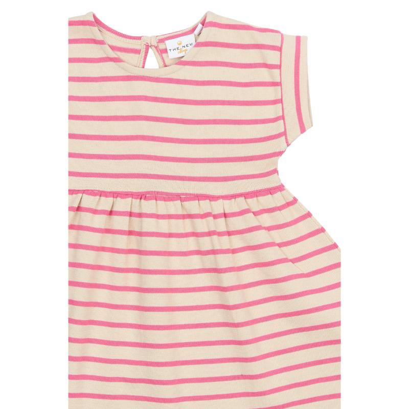 THE NEW Sannah dress Carmine Stripe - Afbeelding 2