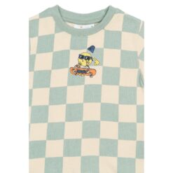 Alternative view of The New Sebastian T-shirt Aqua Grey AOP