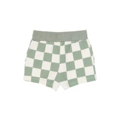 THE NEW Sebastian Short Aqua Grey AOP