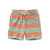 Sproet & Sprout Terry Shorts Block Stripes Silt Green