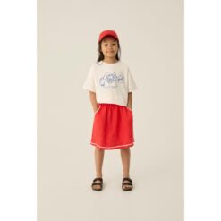 The Campamento Red Bambula Skirt