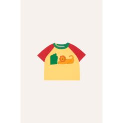 The Campamento Reading Lion Baby Tshirt