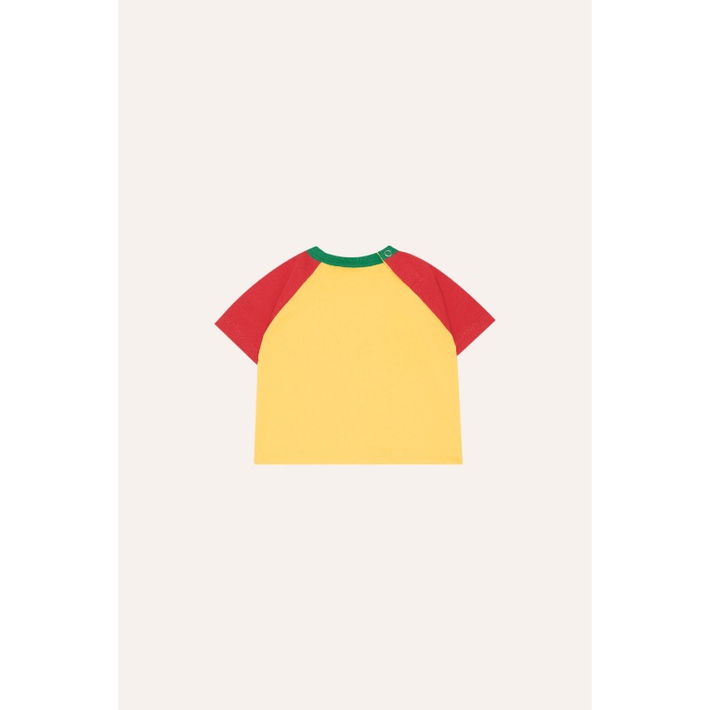 The Campamento Reading Lion Baby Tshirt