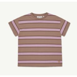 Main Story Loose Tee Burlwood Stripe