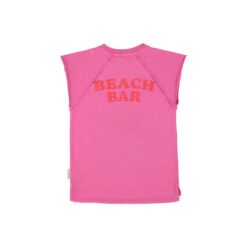 Alternative view of piupiuchick t-shirt dress fuchsia ice cream print