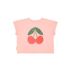 Alternative view of piupiuchick t-shirt light pink ma chérie print