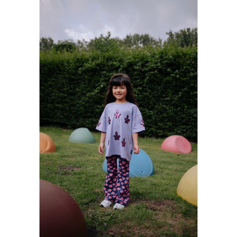 Daily Brat - Flower T-shirt Paisley Purple