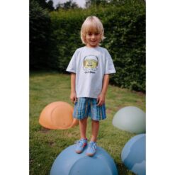 Daily Brat - Funky Headphones T-shirt Sterling Blue