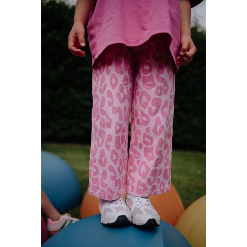 Daily Brat - Leopard jeans Bubble Blush - Afbeelding 2