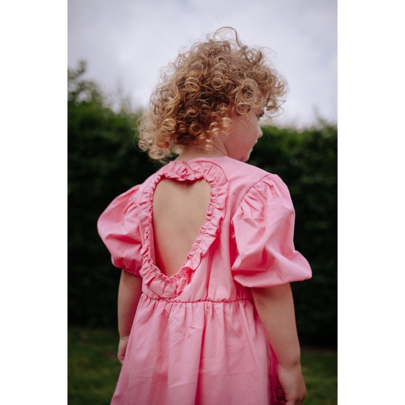 Daily Brat - Sassy Heart Dress Pink Cosmos - Afbeelding 2