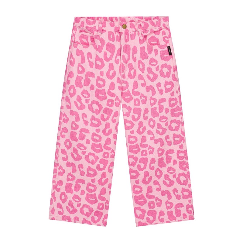 Daily Brat - Leopard jeans Bubble Blush