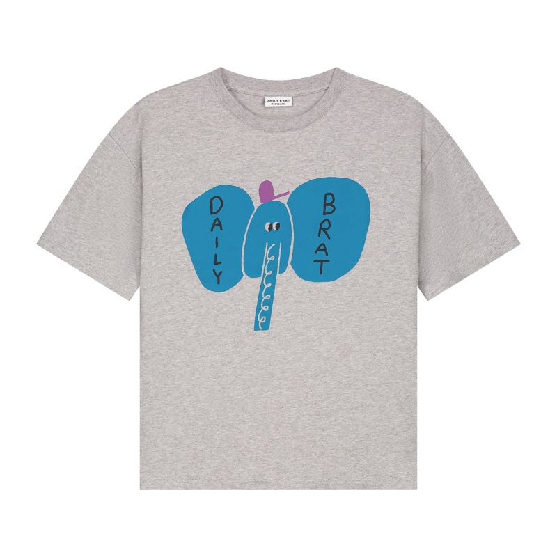 Daily Brat - Elefancy T-shirt Grey