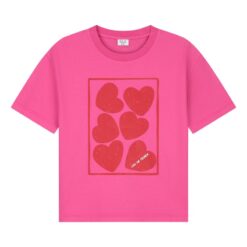 Call Me Frankie - Hearts Pink T-shirt
