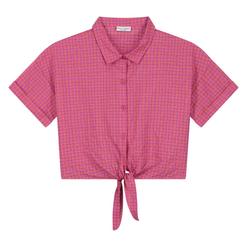 Daily Brat - Knotty Shirt Pink