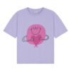 Daily Brat - Flossy Heart T-shirt Lavender