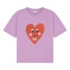 Daily Brat - Patty Heart T-shirt Lilalavender