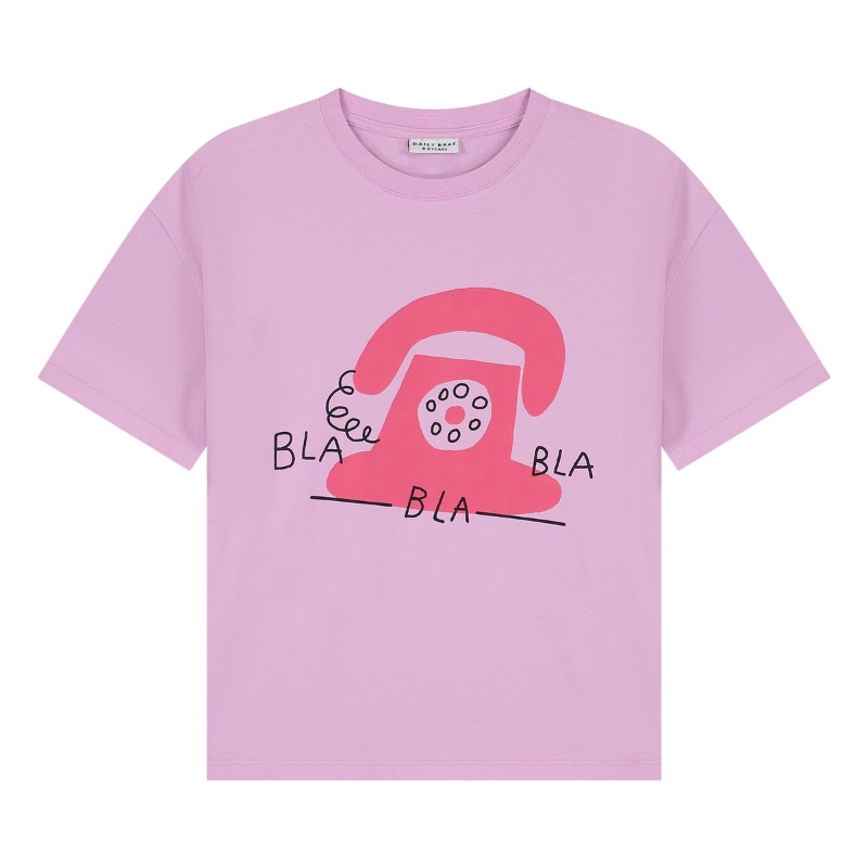 Daily Brat - Bla Bla Bla T-shirt Sunny Violet