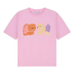 Daily Brat - Puppy Posse T-shirt Tender Pink