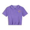 Daily Brat - Suzy Bow Top Paisley Purple