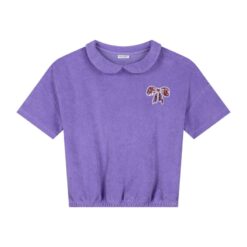 Daily Brat - Suzy Bow Top Paisley Purple