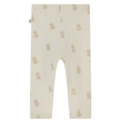 A Tiny Story baby pants ecru dogs