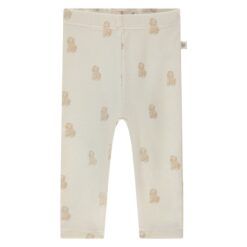 A Tiny Story baby pants ecru dogs