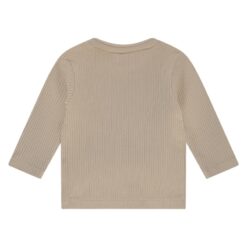 A Tiny Story baby t-shirt long sleeve nougat